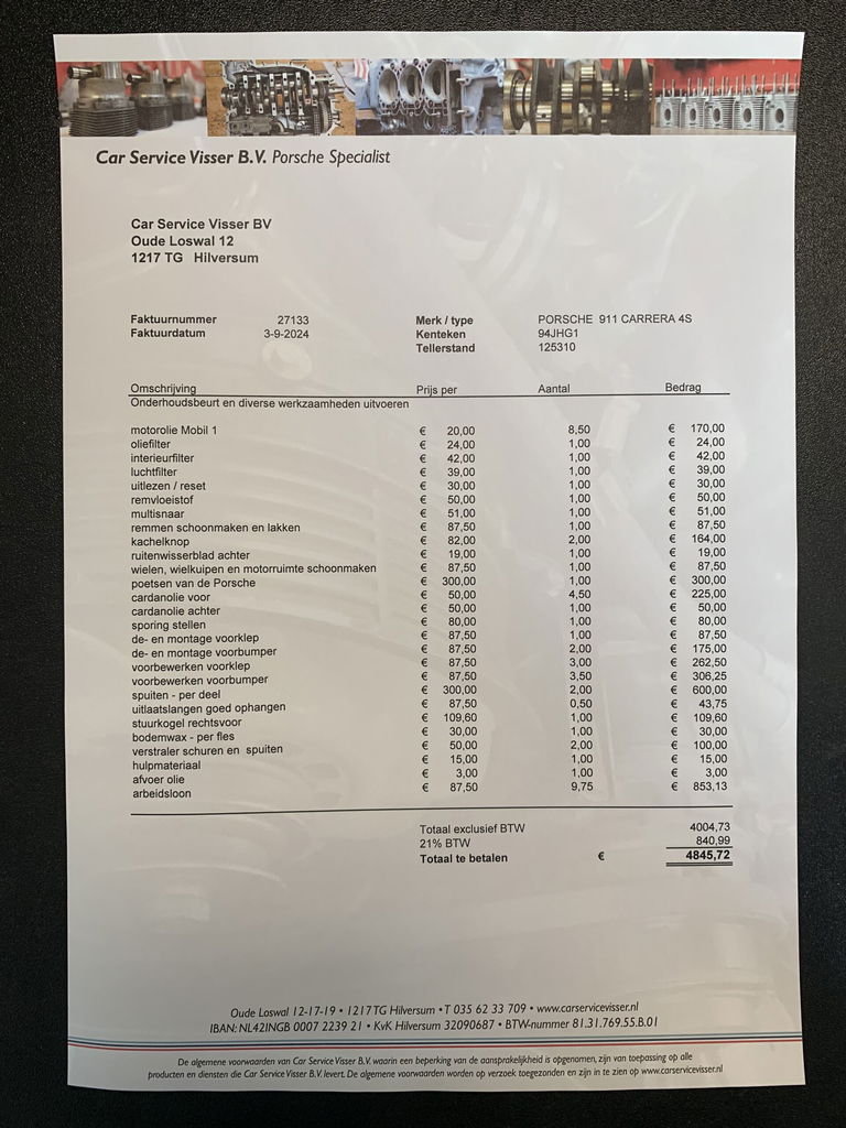 Porsche 997 Carrera 4S