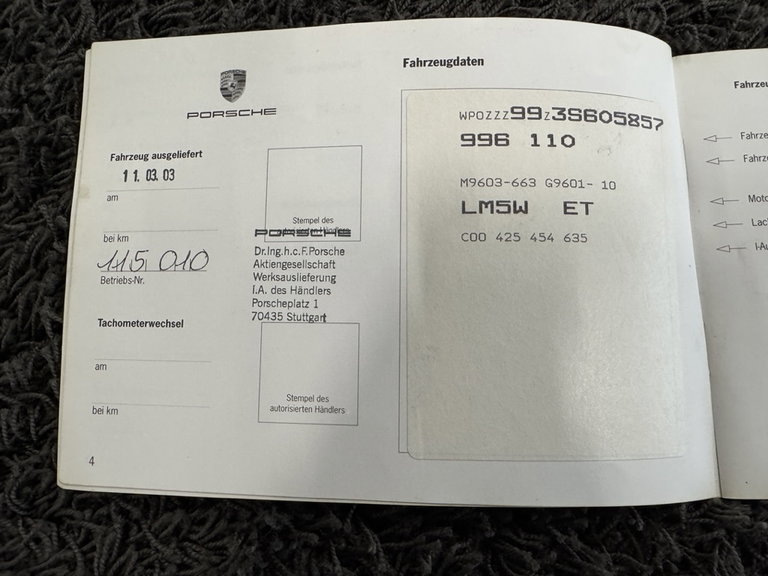 Porsche 996 Carrera