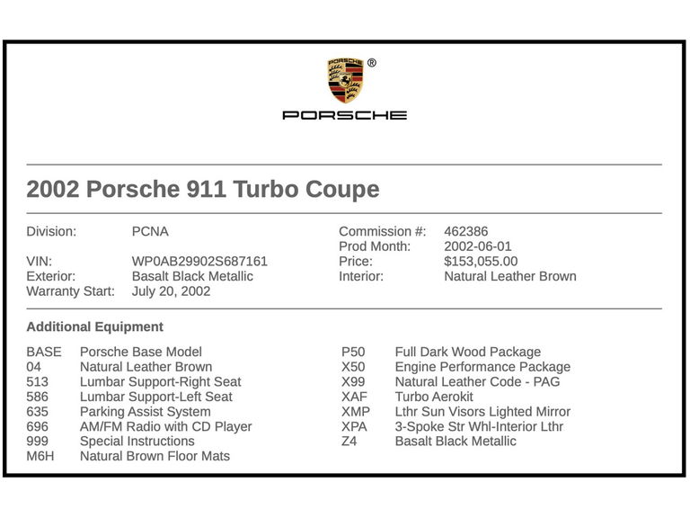 Porsche 996 Turbo