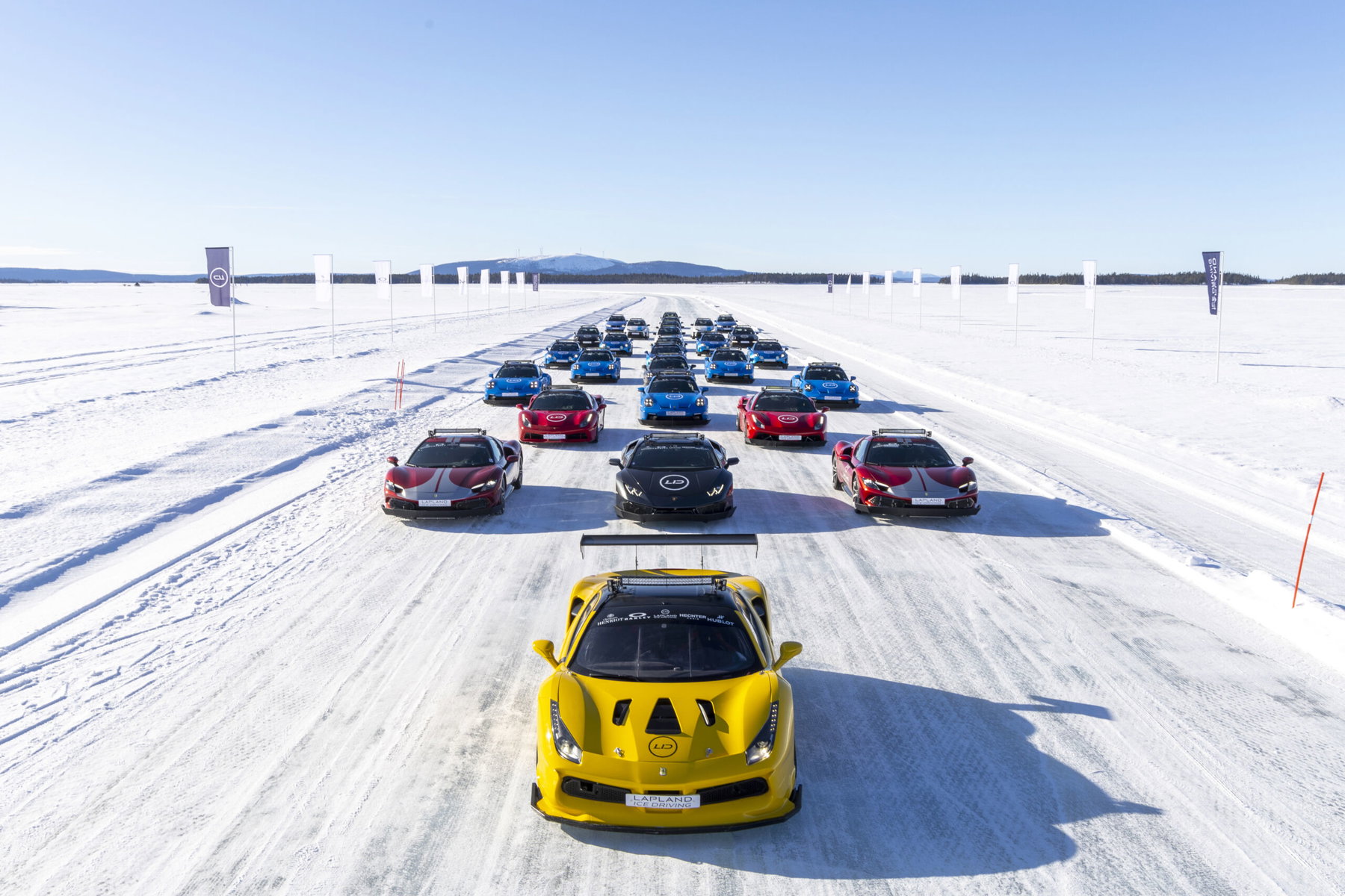 Lapland Ice Driving - Drifting 911 GT3s in the world's largest Ice
