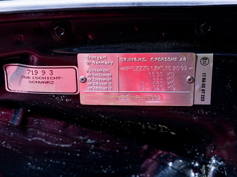 Porsche 911 Carrera 3.2 Speedster