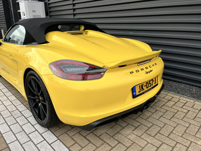 Porsche 981 Boxster Spyder