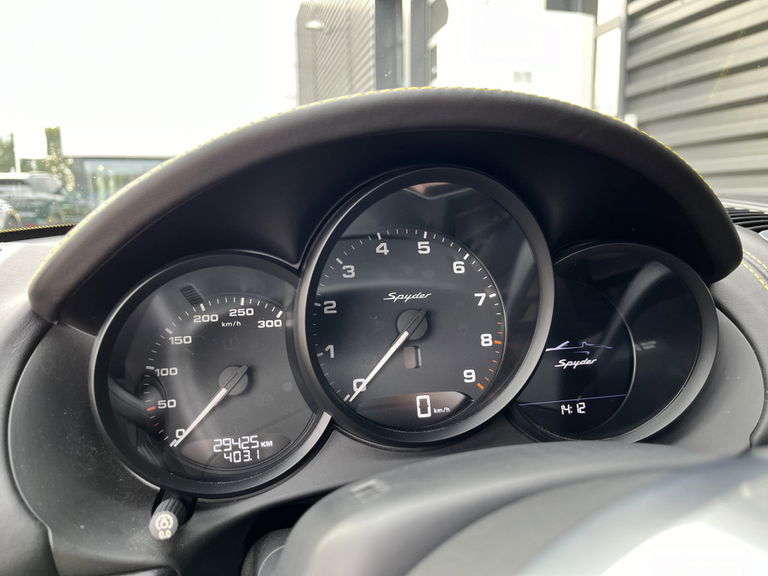 Porsche 981 Boxster Spyder