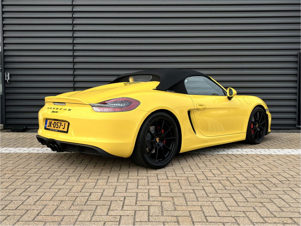 Porsche 981 Boxster Spyder