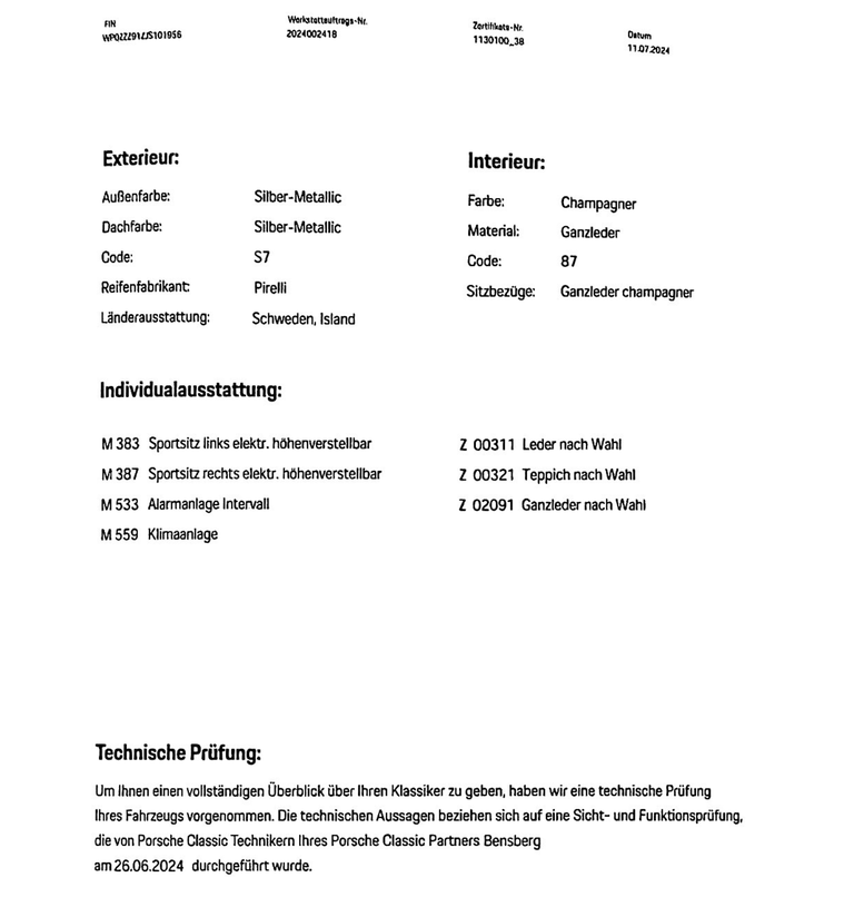 Porsche 911 Carrera 3.2