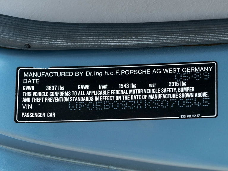 Porsche 911 Turbo Flachbau