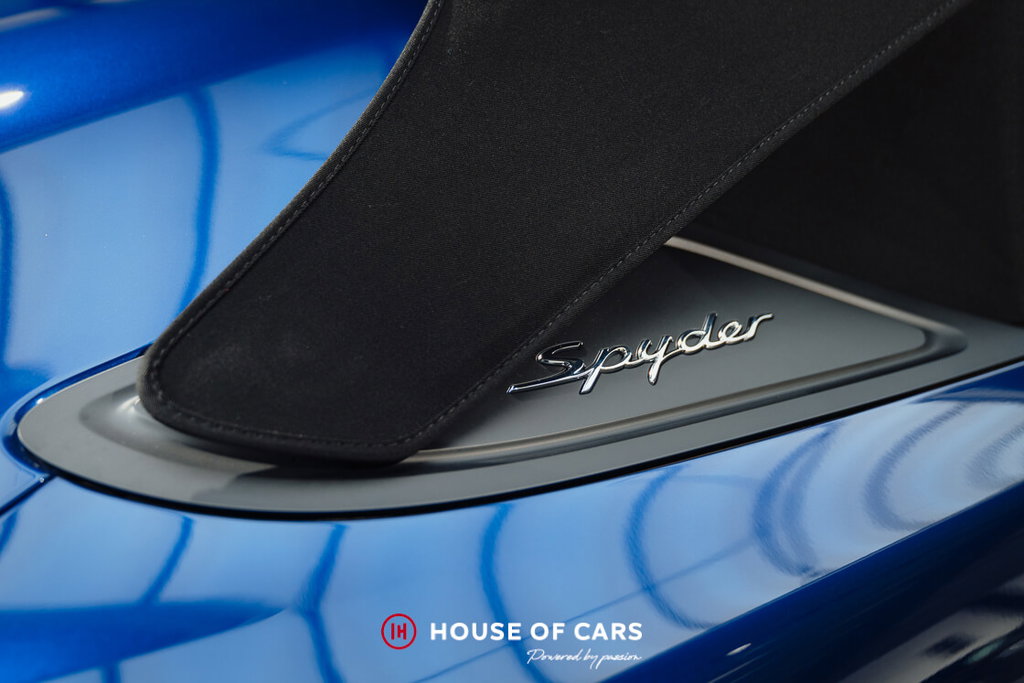 Porsche 718 Spyder