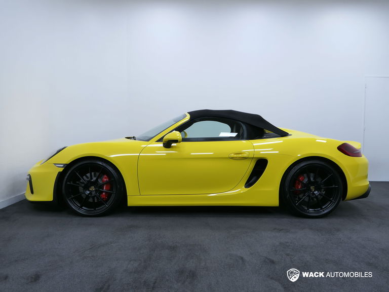 Porsche 981 Boxster Spyder