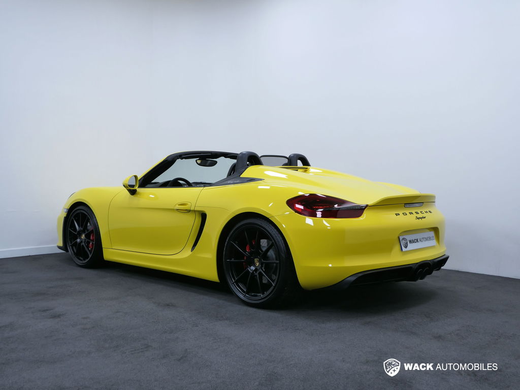 Porsche 981 Boxster Spyder
