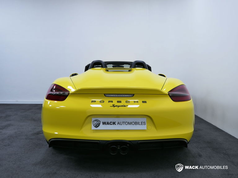 Porsche 981 Boxster Spyder