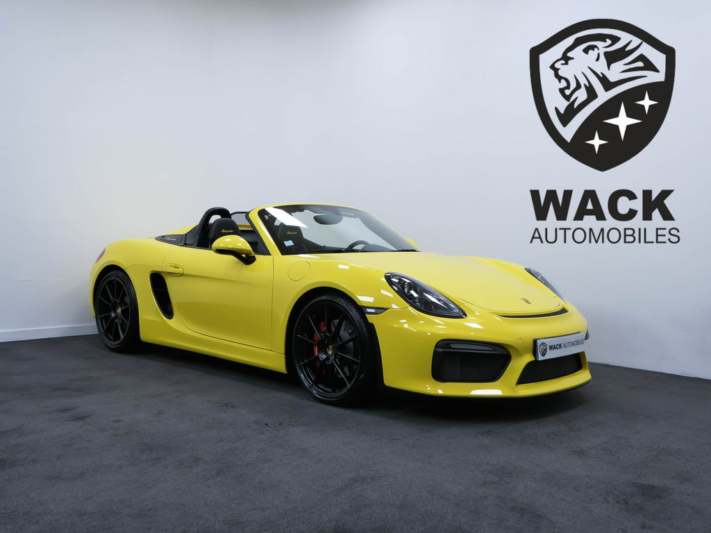 Porsche 981 Boxster Spyder