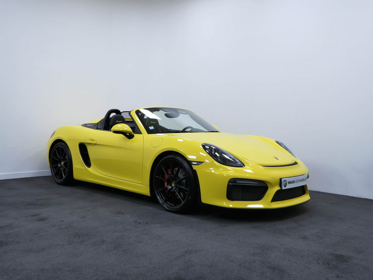 Porsche 981 Boxster Spyder