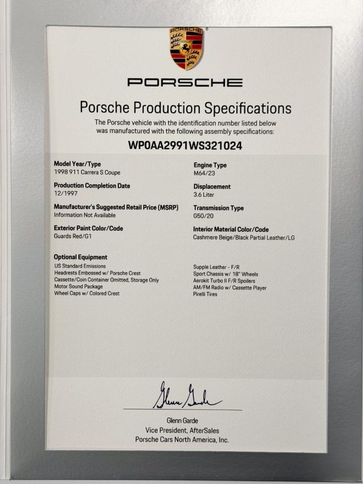 Porsche 993 Carrera S