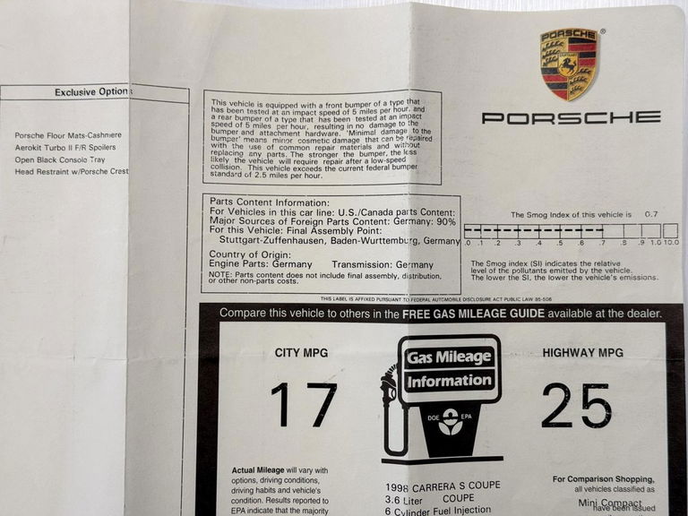 Porsche 993 Carrera S