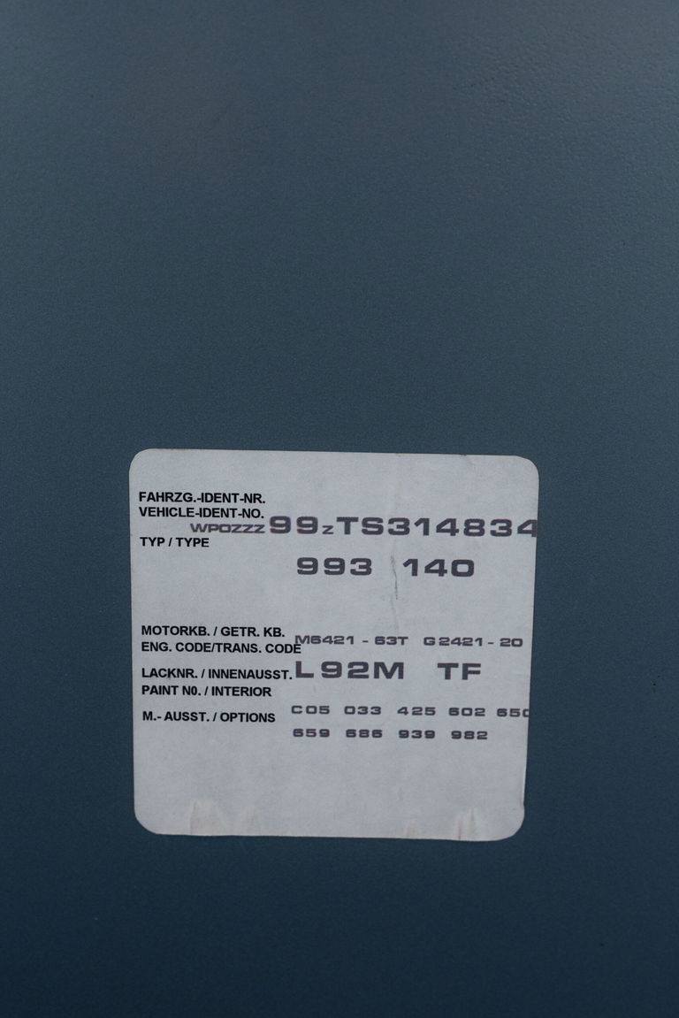 Porsche 993 Carrera 4S