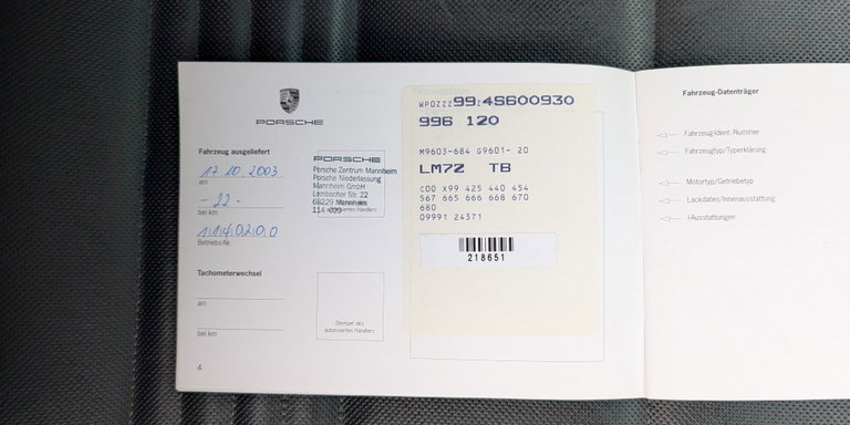 Porsche 996 Carrera “40 Jahre 911”