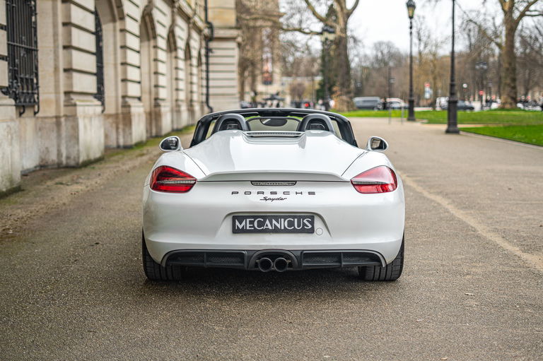 Porsche 981 Boxster Spyder