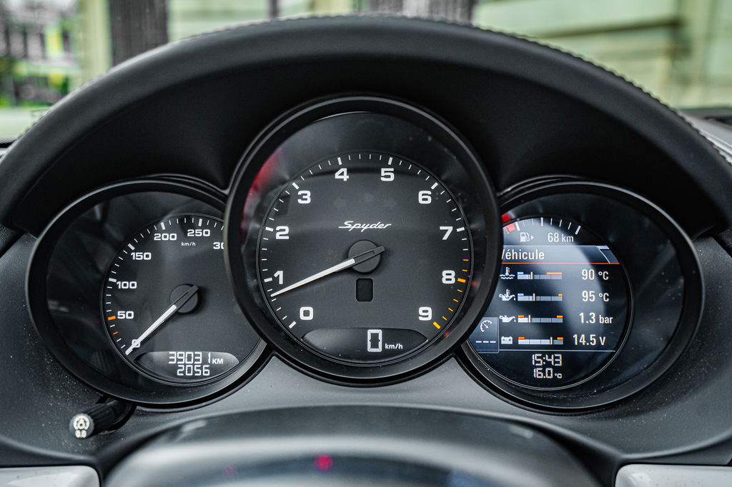 Porsche 981 Boxster Spyder