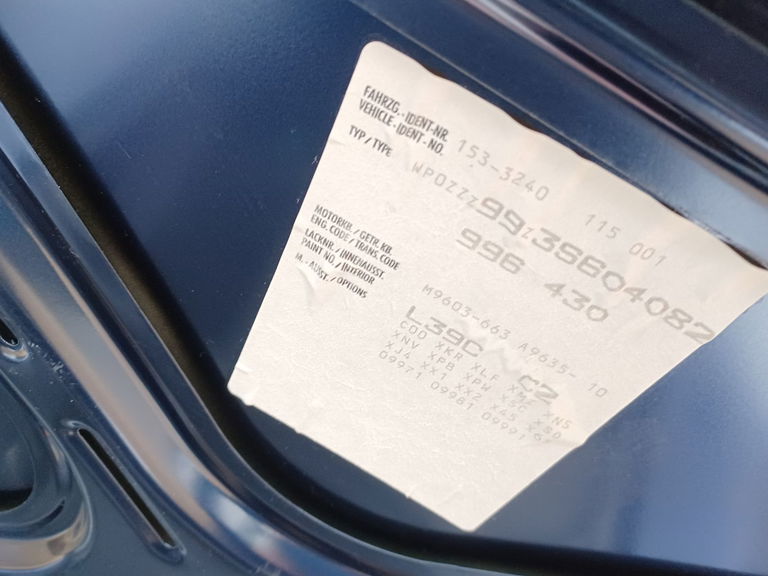 Porsche 996 Carrera 4S