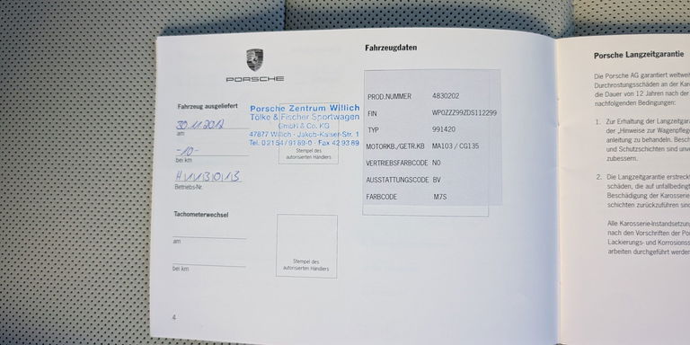 Porsche 991 Carrera 4S