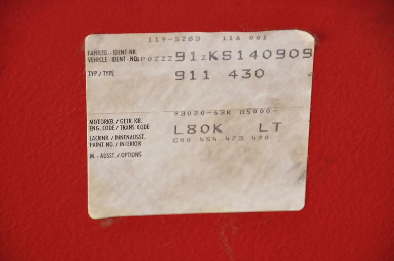 Porsche 911 Carrera 3.2