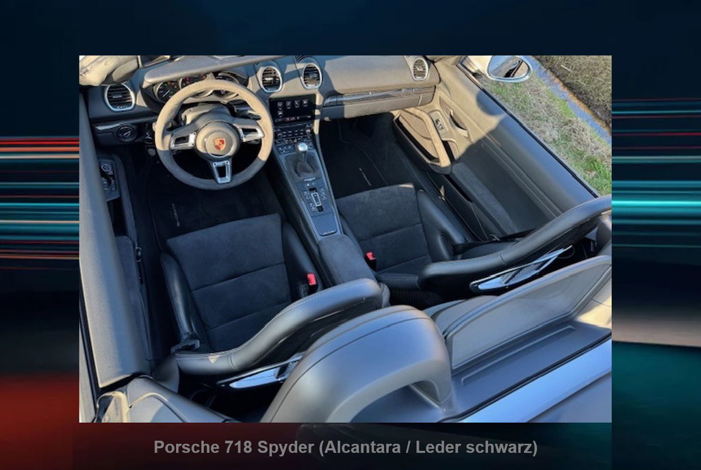 Porsche 718 Spyder