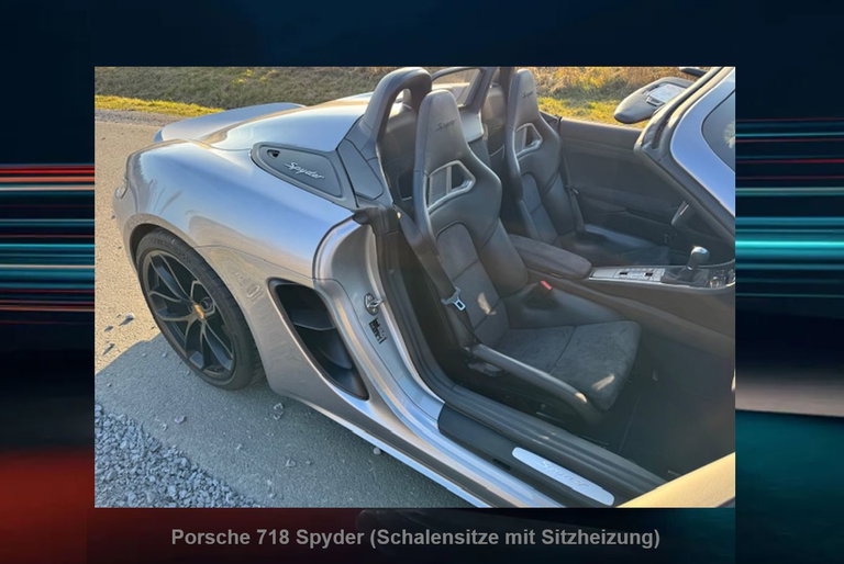 Porsche 718 Spyder