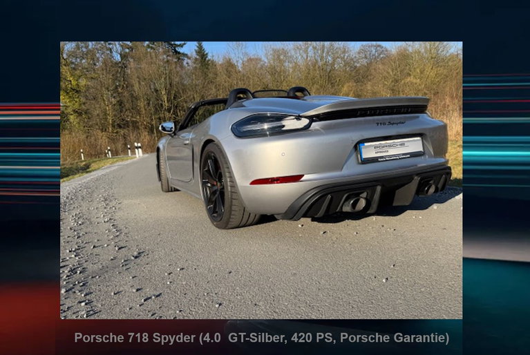 Porsche 718 Spyder