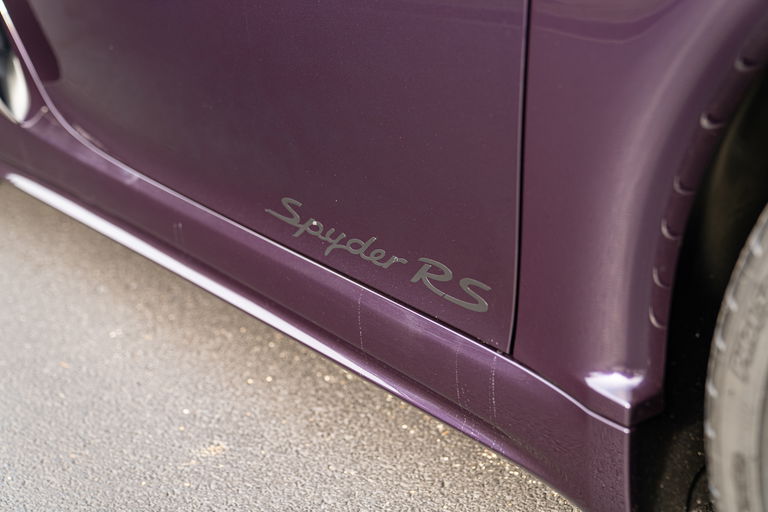 Porsche 718 Spyder RS