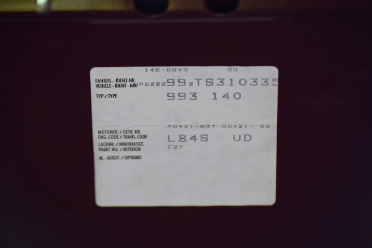 Porsche 993 Carrera 4S