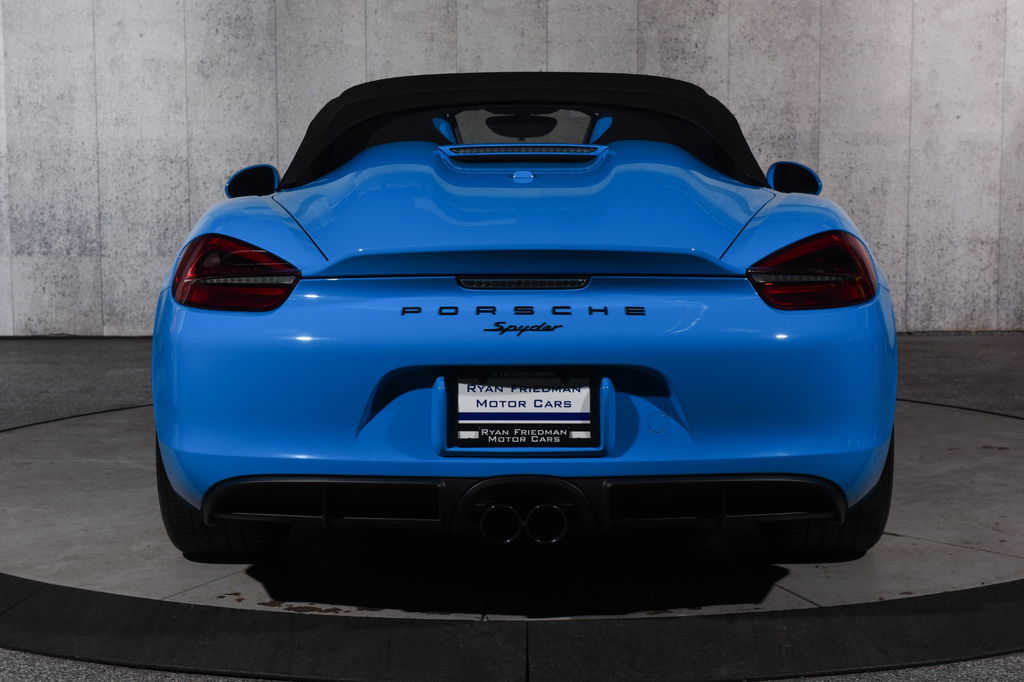 Porsche 981 Boxster Spyder