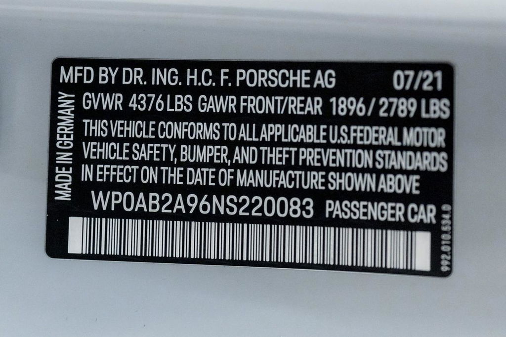 Porsche 992 Carrera S