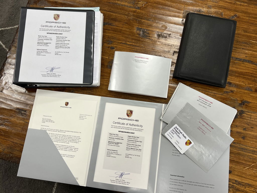 Porsche 964 Carrera RS America