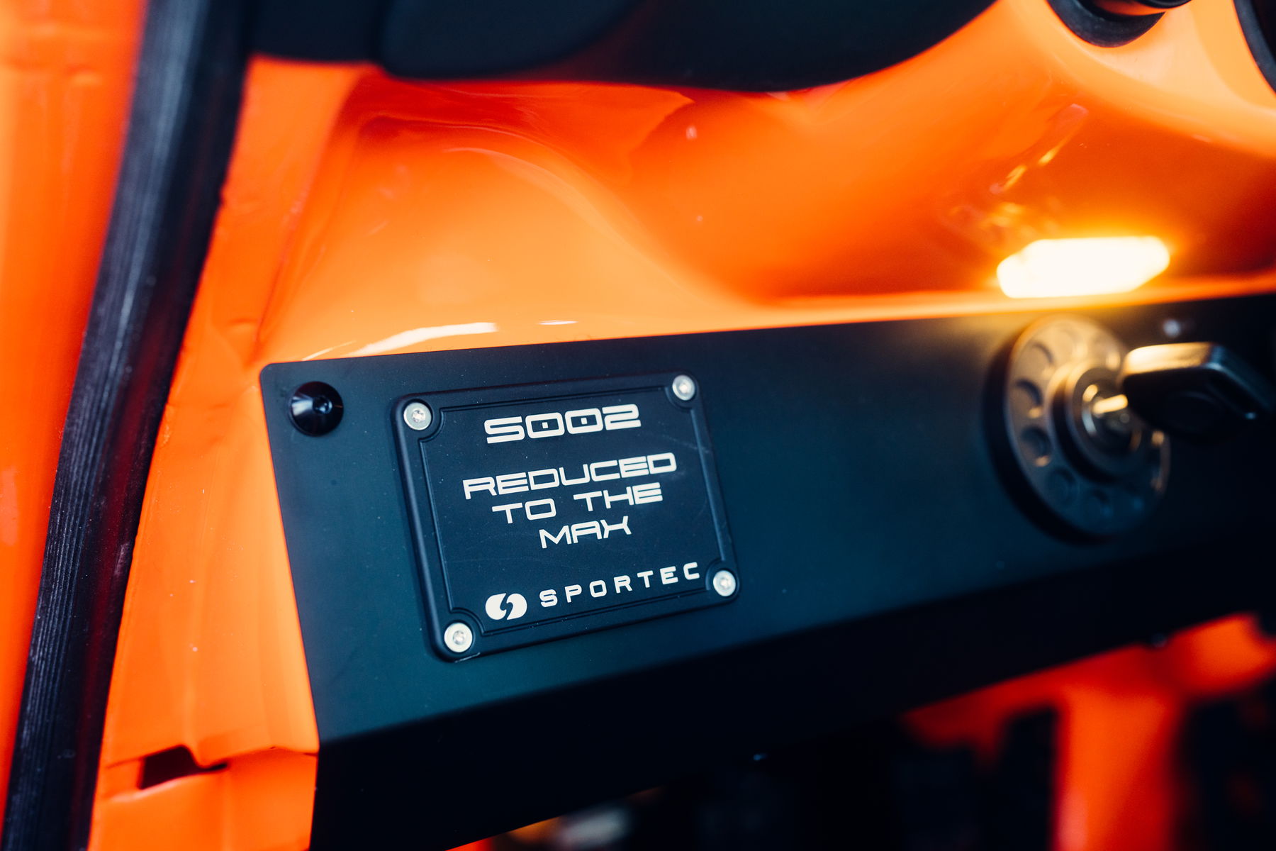 SPORTEC SUB1000 Interieur