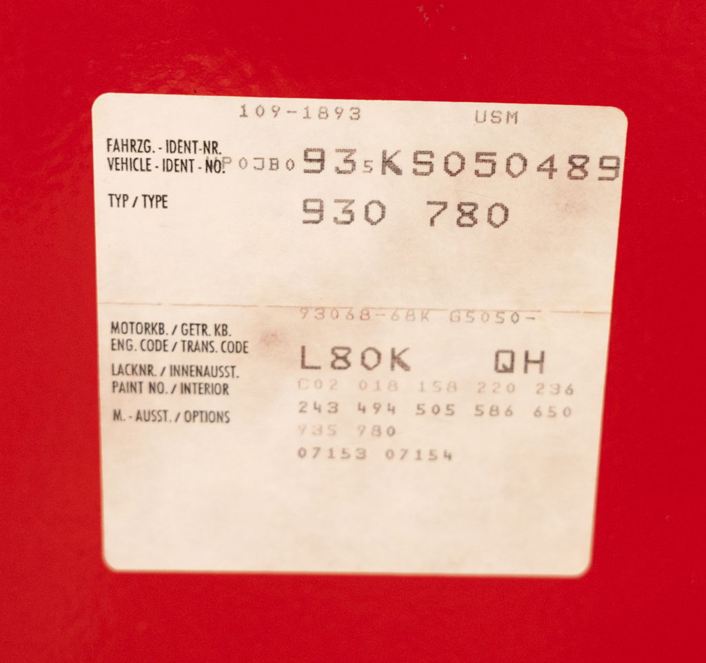 Porsche 911 Turbo Flachbau