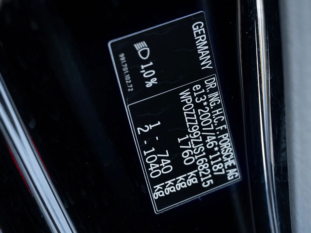 Porsche 991 GT3 Touring