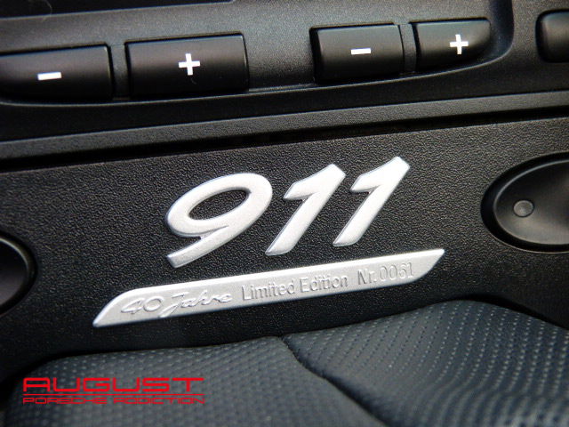 Porsche 996 Carrera “40 Jahre 911”