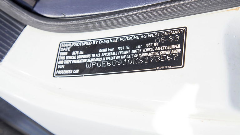 Porsche 911 Carrera 3.2 Speedster (US)