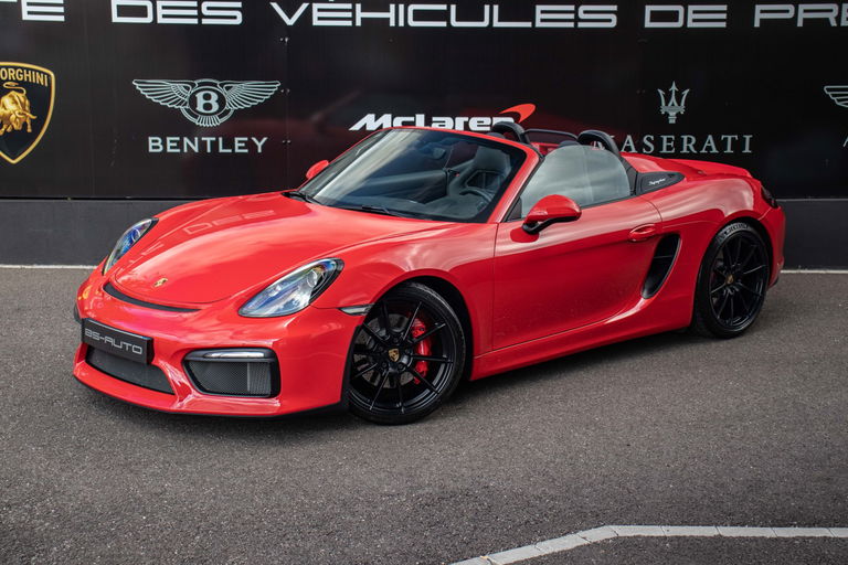 Porsche 981 Boxster Spyder