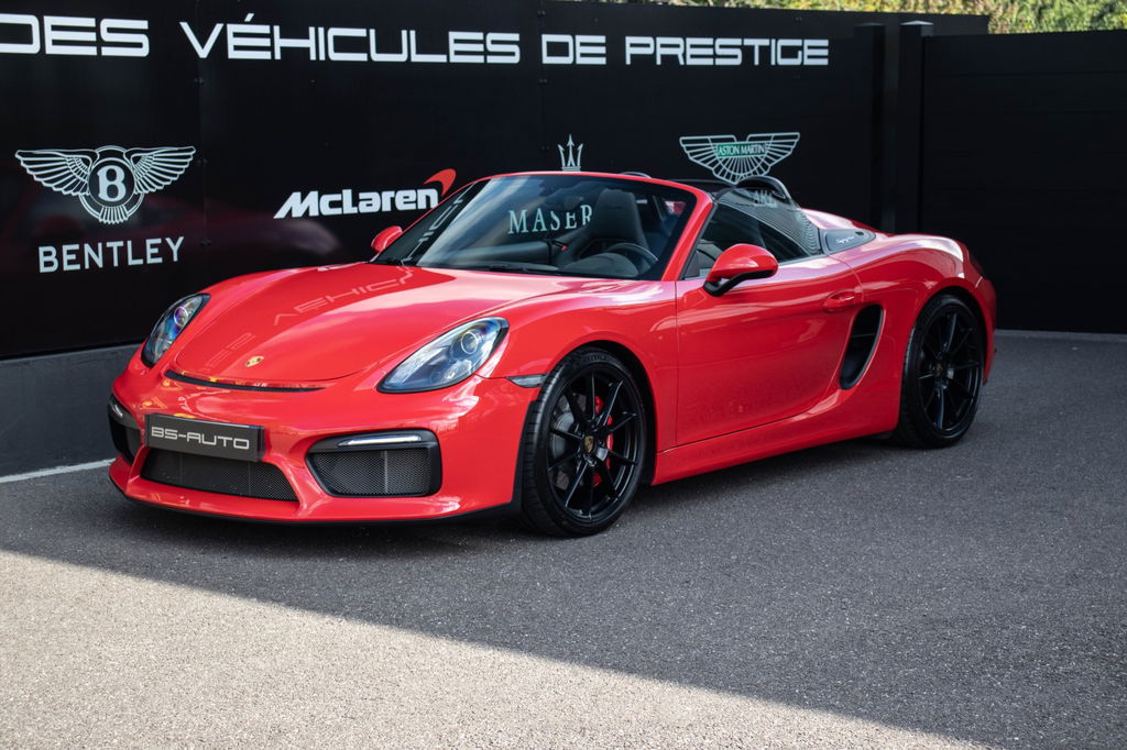 Porsche 981 Boxster Spyder