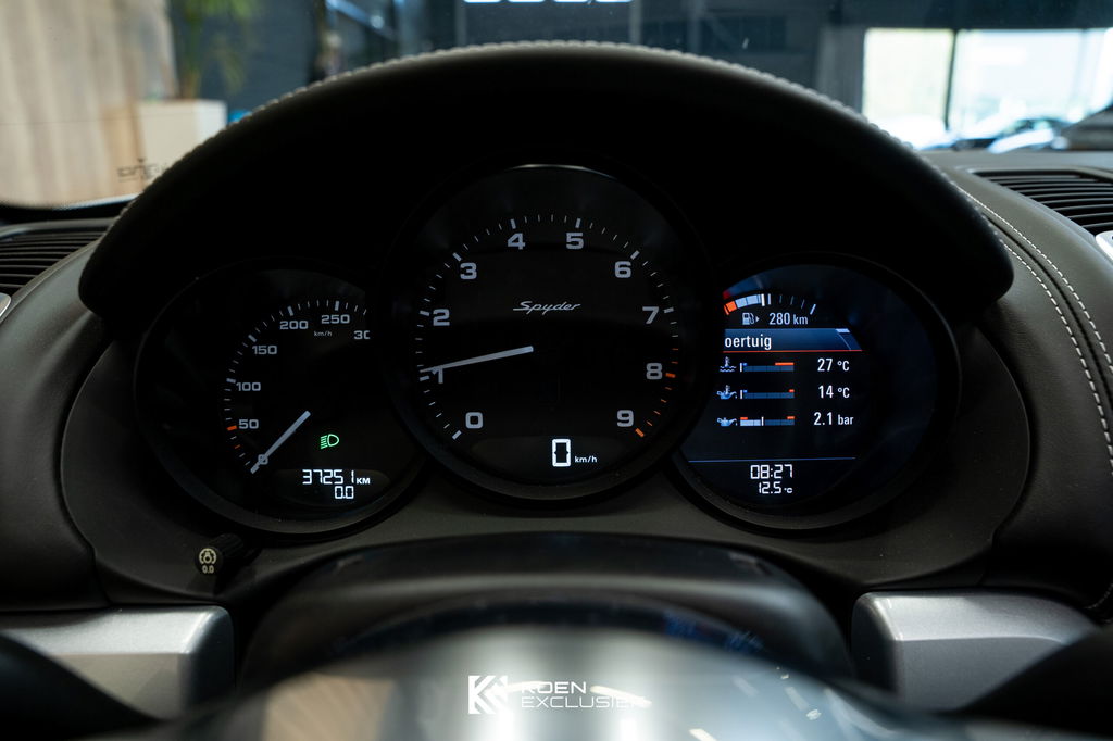 Porsche 981 Boxster Spyder