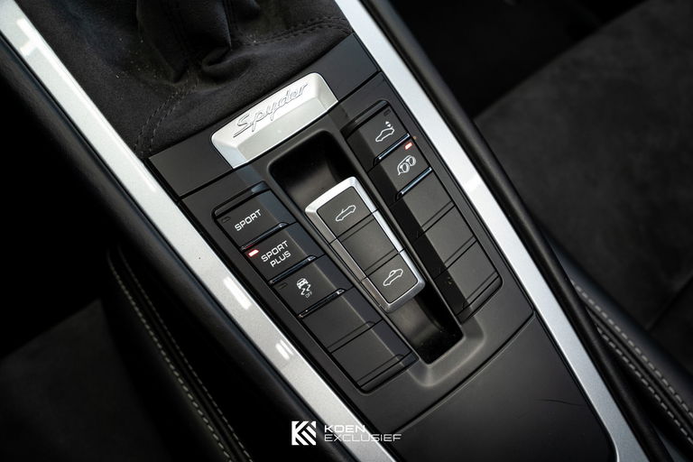 Porsche 981 Boxster Spyder