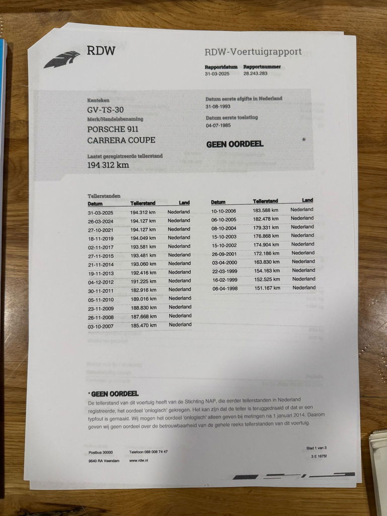 Porsche 911 Carrera 3.2