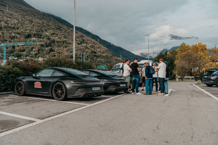 Sportec & Alpineracer Porsche Rally nach Italien