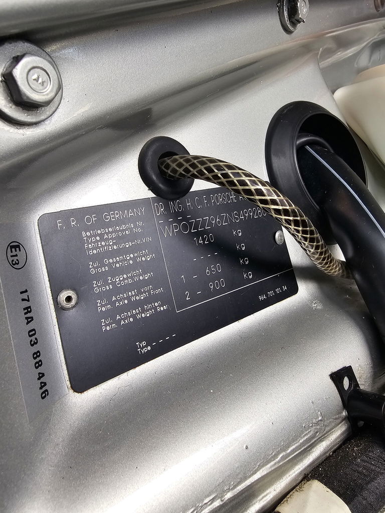 Porsche 964 Carrera RS N/GT