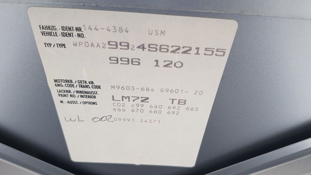 Porsche 996 Carrera „40 Jahre 911“