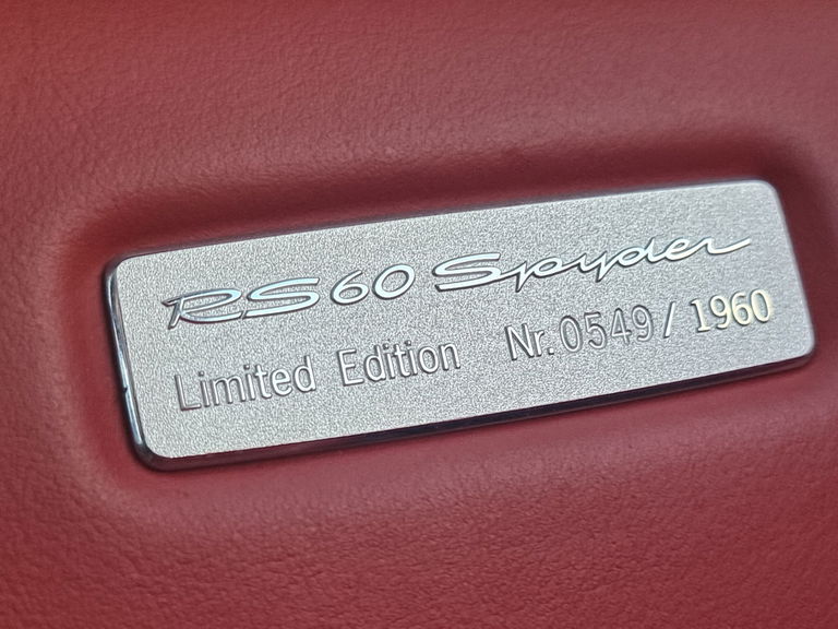 Porsche 987 Boxster RS 60 Spyder