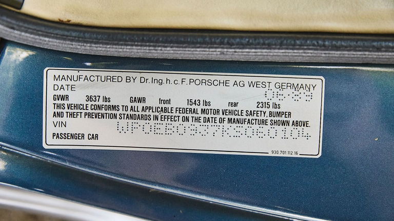 Porsche 911 Turbo 5 Gang