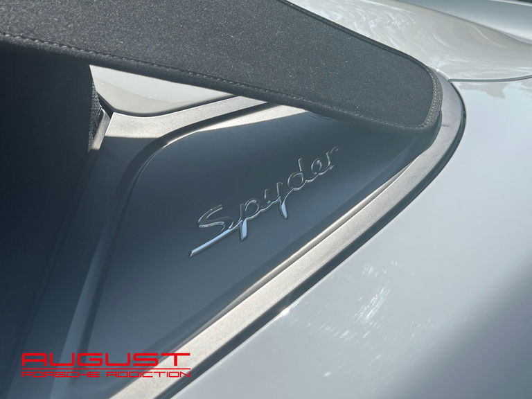 Porsche 981 Boxster Spyder