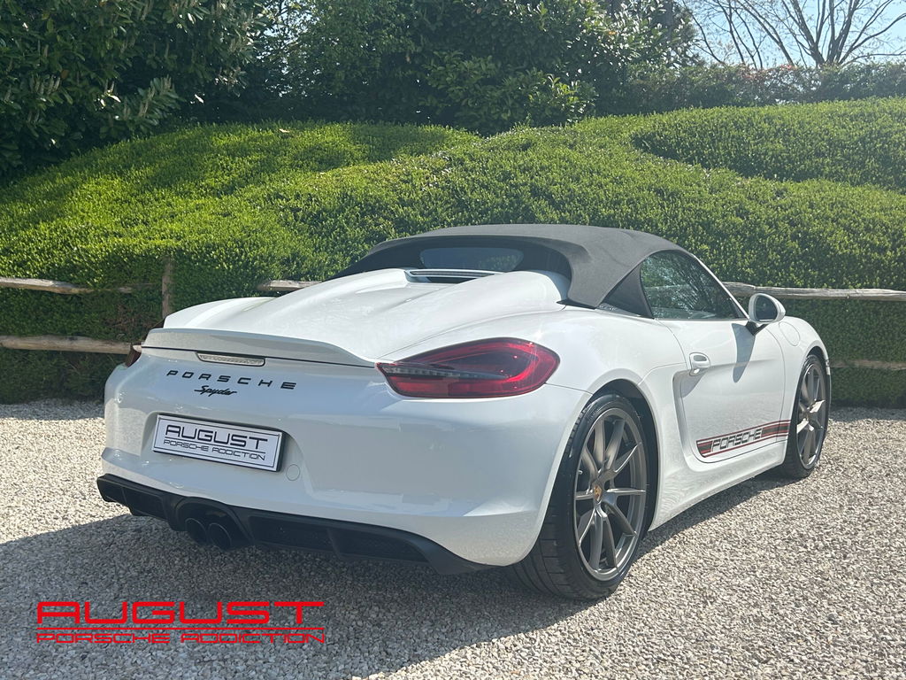 Porsche 981 Boxster Spyder